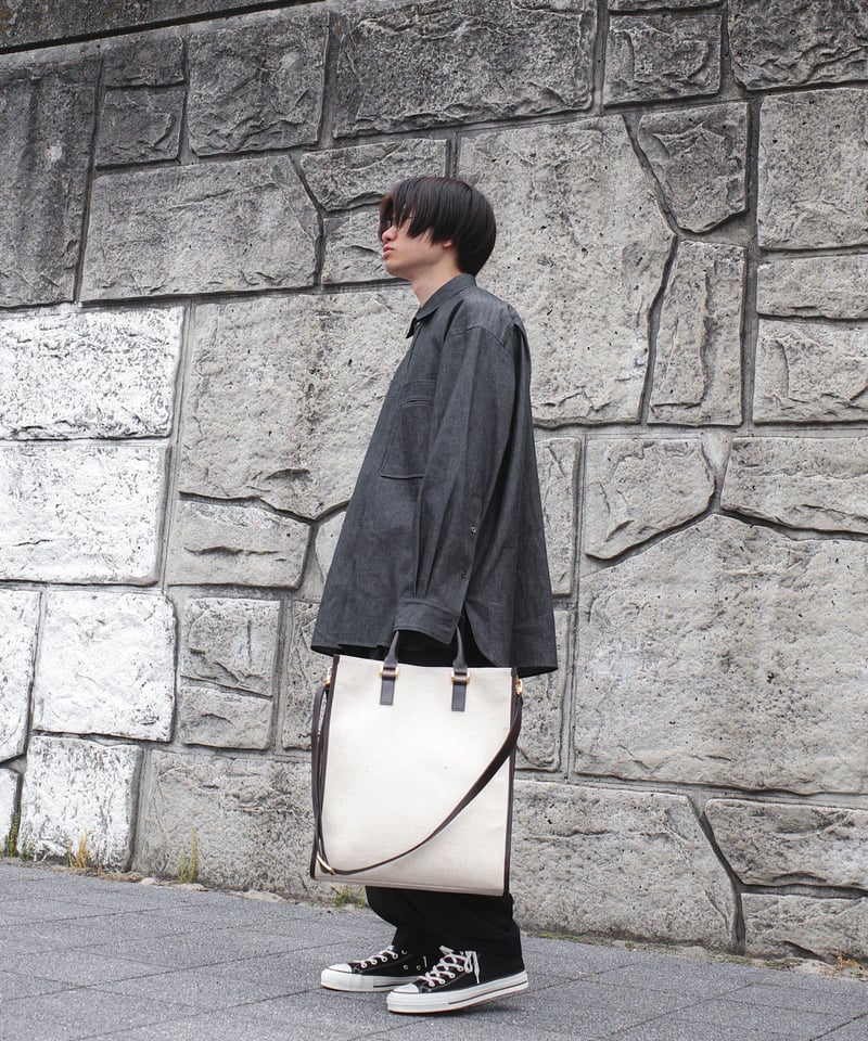 LEATHER JUTE TOTE BAG | CTHY LEATHER JUTE TOTE BAG | CTHY
