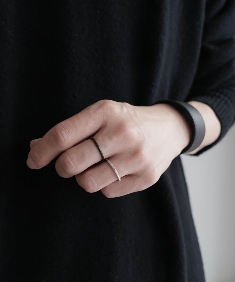 CTHY RING “LARVIKITE” / “BLACK ONYX” / “RED TIG CTHY RING “LARVIKITE” / “BLACK ONYX” / “RED TIG