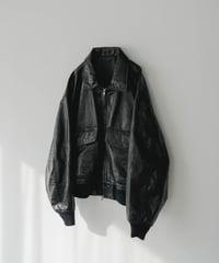 VINTAGE COW LEATHER BLOUSON