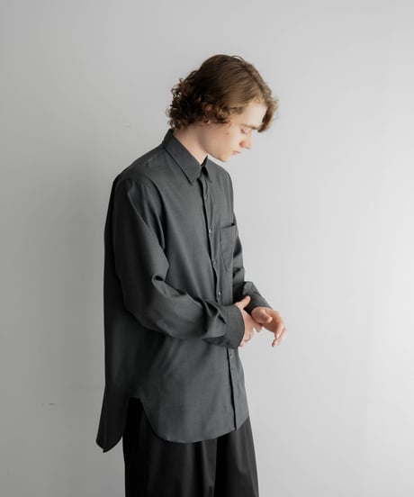 LUXURY MATERIAL CLASSIC SHIRT by Super140’s BISHU WOOL