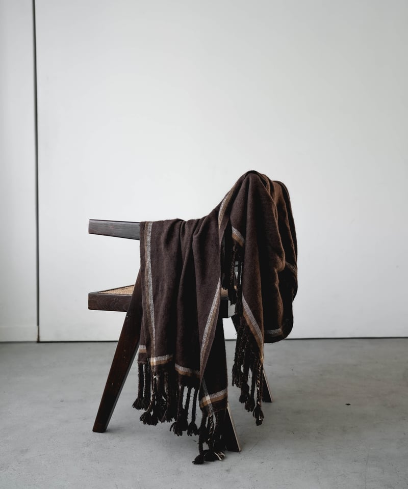 【CTHY】HIGH-END YAK WOOL FRINGE STOLE HIGH-END YAK WOOL FRINGE STOLE | CTHY