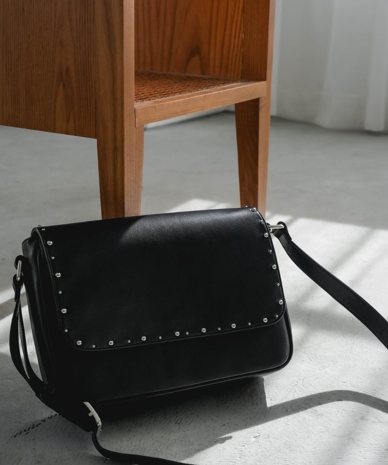 18 【CTHY＋Rich I】LEATHER STUDS BAG by Annonay |