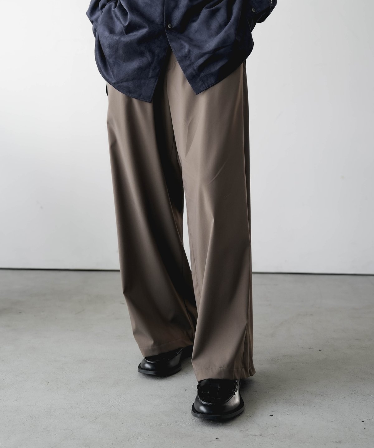 LUXURY MATERIAL Super120's BISHU WOOL JEWEL TRO
