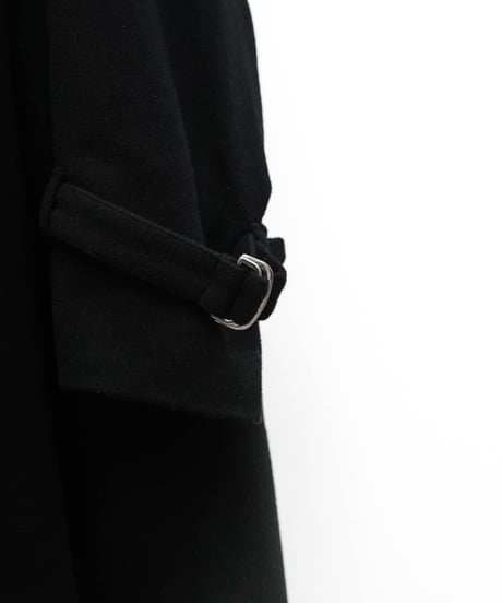 LUXURY MATERIAL TIELOCKEN COAT by Super140’s Jackal WOOL
