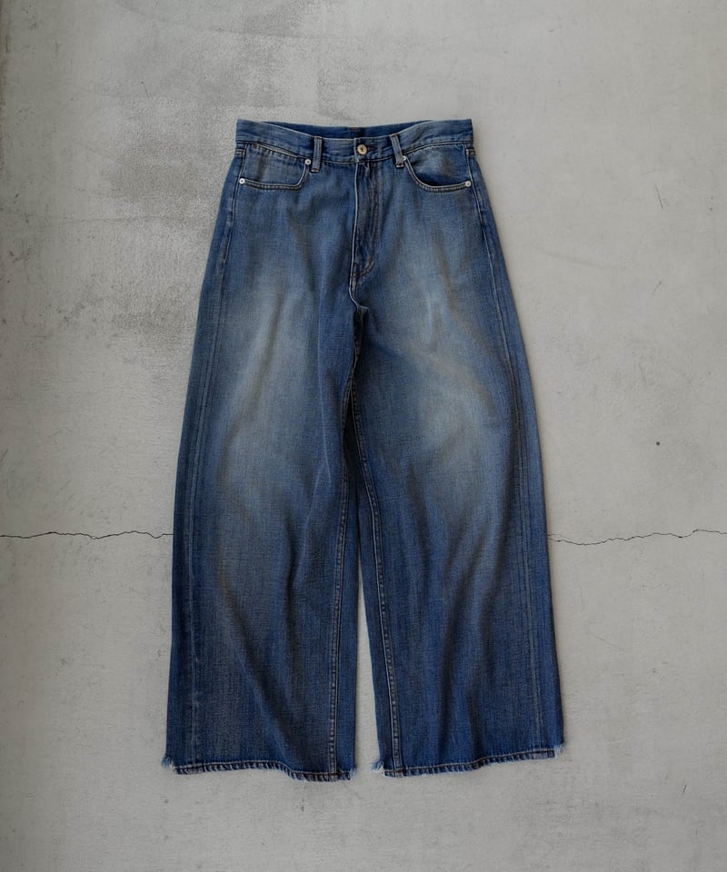 超甘撚り VINTAGE WIDE JEANS by KUROKI | CTHY 超甘撚り VINTAGE WIDE JEANS by KUROKI | CTHY