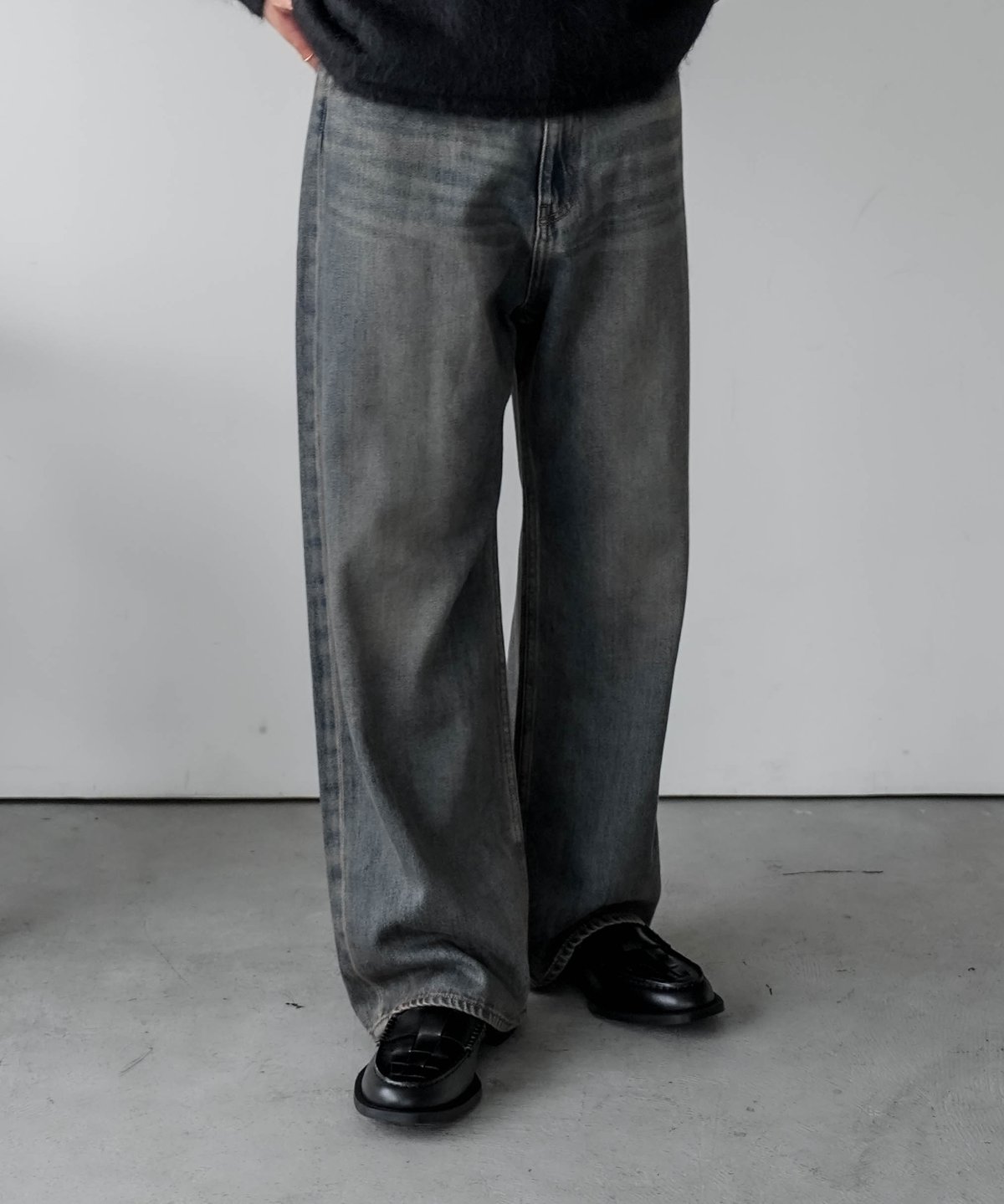 超甘撚り VINTAGE BAGGY JEANS by KUROKI | CTHY