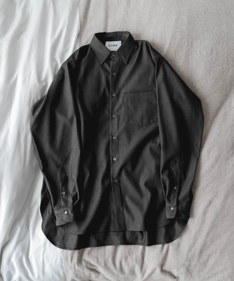 LUXURY MATERIAL BISHU WOOL SHIRT
