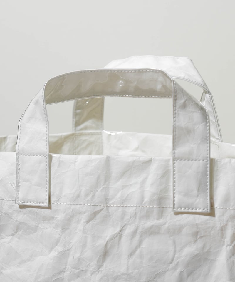 【新品未使用】CTHY WRINKLE PAPER TPU BAG  ホワイト 06 WRINKLE PAPER TPU BAG | CTHY