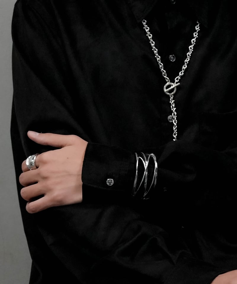 HIGH-END STRUCTURE WIDE BANGLE | CTHY