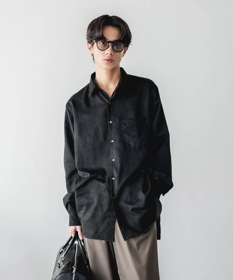 SEA ISLAND MICROFIBER SUEDE SHIRT