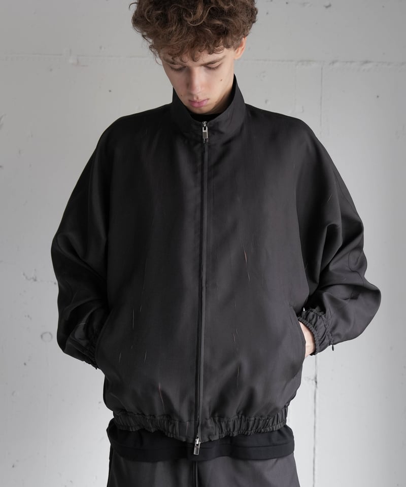 CTHY+VEIN】PE WRINKLES TAFFETA TRACK JACKET | CTHY CTHY+VEIN】PE WRINKLES TAFFETA TRACK JACKET | CTHY