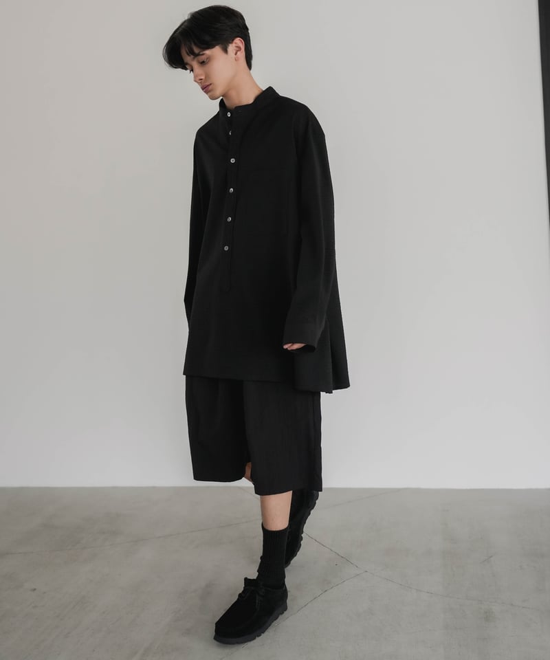 LUXURY MATERIAL LIMONTA ITALY SAROUEL HALF PANT