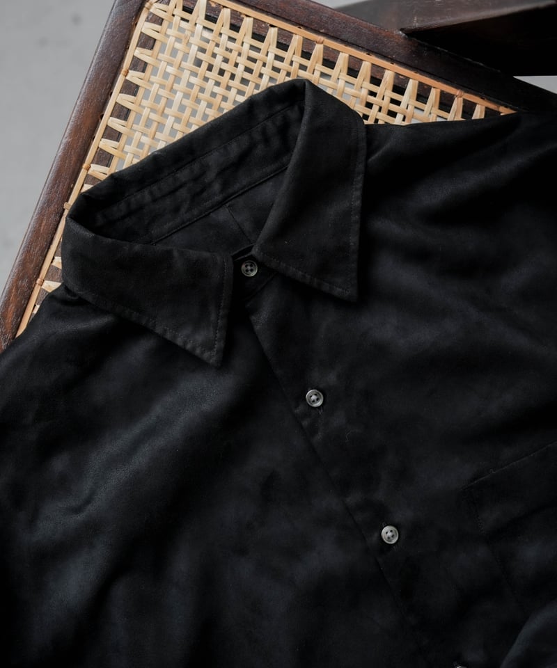 SEA ISLAND MICROFIBER SUEDE SHIRT | CTHY