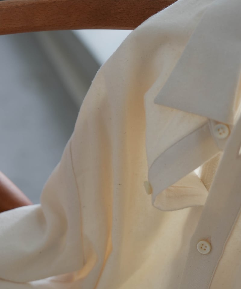 VINTAGE SILK NOIL SHIRT | CTHY