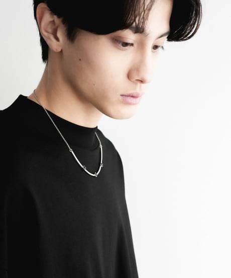 HIGH-END STONE SILVER NECKLACE