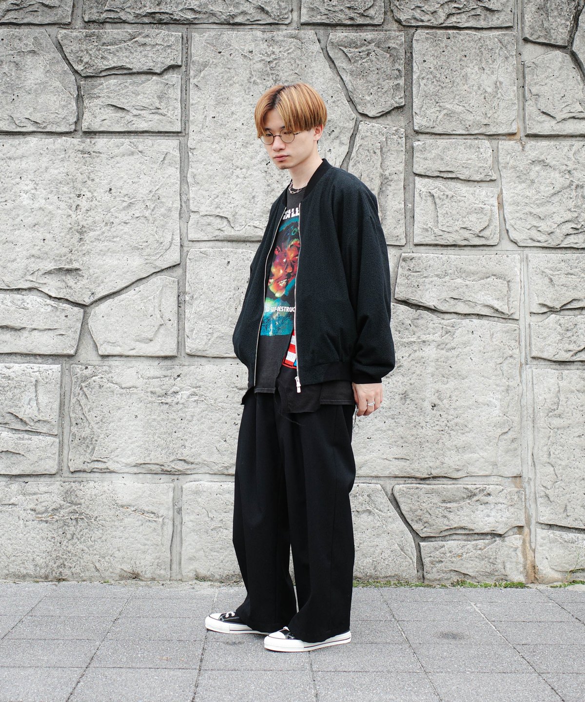 【DISCOVERED×RePLAY】ReMAKE DOCKING L/S Tee