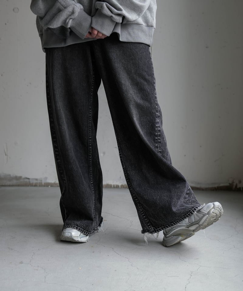 CTHY 超甘撚り VINTAGE WIDE JEANS by KUROKI 超甘撚り VINTAGE WIDE JEANS by KUROKI | CTHY