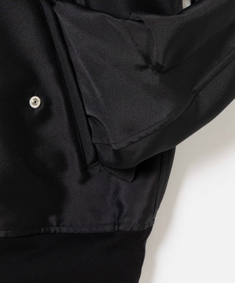 [VEIN27SS] RIVER SATIN HOODED MA-1
