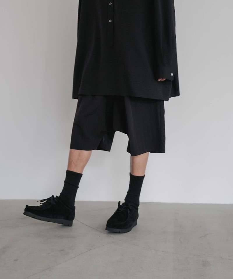 LUXURY MATERIAL LIMONTA ITALY SAROUEL HALF PANT