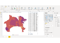 神奈川県：PowerBI&ローカルHTML向けH31年行政区域TopoJSON
