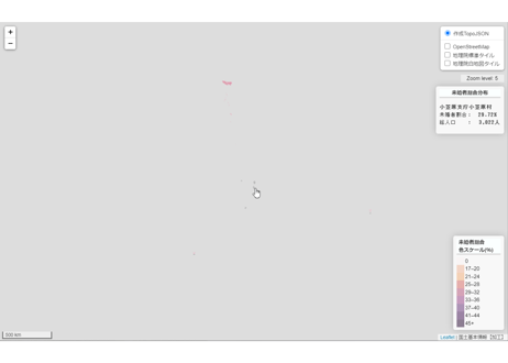 東京都：PowerBI&ローカルHTML向けH31年行政区域TopoJSON