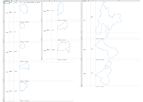 新潟県：H31年行政区域地図のオートシェープ図形