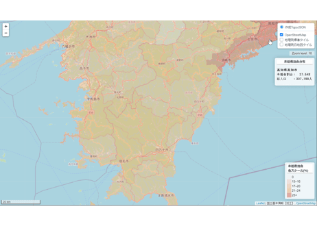 四国地方：PowerBI&ローカルHTML向けH31年行政区域TopoJSON