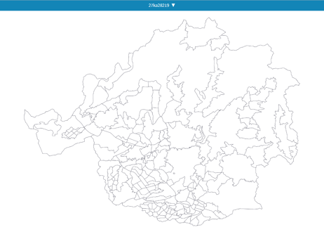 兵庫県三田市：PowerBI向けH27年度国政調査(町丁・字)TopoJSON