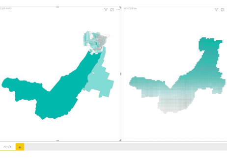 北海道帯広市：PowerBI向けH27年度国政調査(町丁・字)TopoJSON