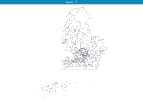 兵庫県姫路市：PowerBI向けH27年度国政調査(町丁・字)TopoJSON