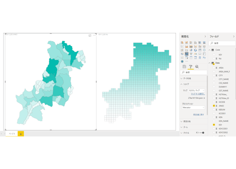 横浜市第5区：PowerBI向けH27年度国政調査(町丁・字)TopoJSON