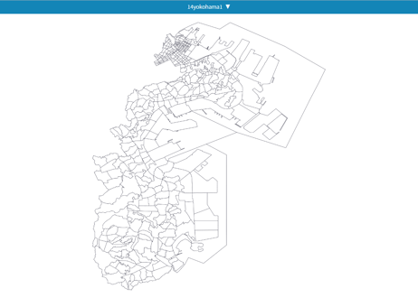 横浜市第1区：PowerBI向けH27年度国政調査(町丁・字)TopoJSON