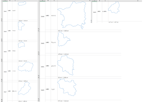 奈良県：H31年行政区域地図のオートシェープ図形