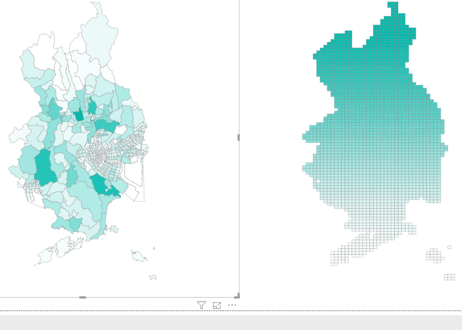 広島県福山市：PowerBI向けH27年度国政調査(町丁・字)TopoJSON