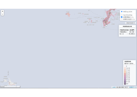 九州沖縄地方：PowerBI&ローカルHTML向けH31年行政区域TopoJSON