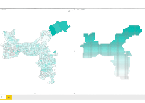 名古屋市北部：PowerBI向けH27年度国政調査(町丁・字)TopoJSON