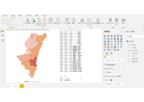 宮崎県：PowerBI&ローカルHTML向けH31年行政区域TopoJSON