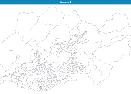 広島市北部：PowerBI向けH27年度国政調査(町丁・字)TopoJSON
