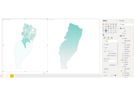 札幌市東部：PowerBI向けH27年度国政調査(町丁・字)TopoJSON