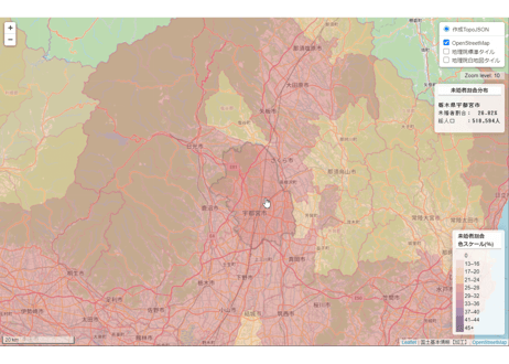 関東地方：PowerBI&ローカルHTML向けH31年行政区域TopoJSON