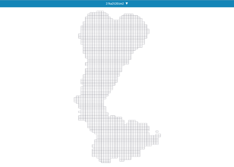 滋賀県大津市：PowerBI向けH27年度国政調査(町丁・字)TopoJSON
