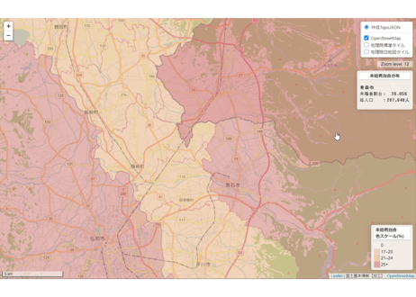 青森県：PowerBI&ローカルHTML向けH31年行政区域TopoJSON