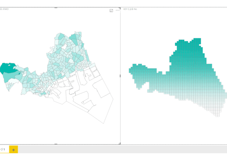 横浜市第3区・4区：PowerBI向けH27年度国政調査(町丁・字)TopoJSON