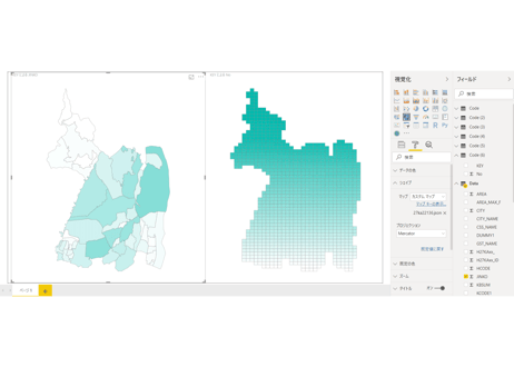 浜松市南部：PowerBI向けH27年度国政調査(町丁・字)TopoJSON