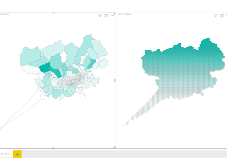 愛知県豊川市：PowerBI向けH27年度国政調査(町丁・字)TopoJSON