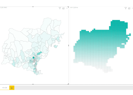 宮崎県延岡市：PowerBI向けH27年度国政調査(町丁・字)TopoJSON