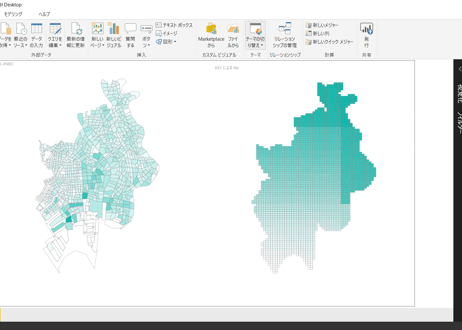東京都城東：PowerBI向けH27年度国政調査(町丁・字)TopoJSON