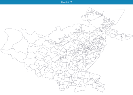 富山県高岡市：PowerBI向けH27年度国政調査(町丁・字)TopoJSON