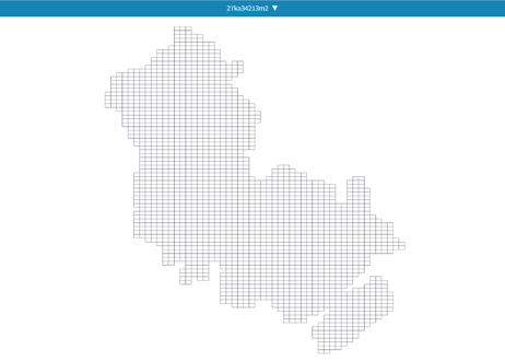 広島県廿日市市：PowerBI向けH27年度国政調査(町丁・字)TopoJSON