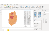 岩手県：PowerBI&ローカルHTML向けH31年行政区域TopoJSON